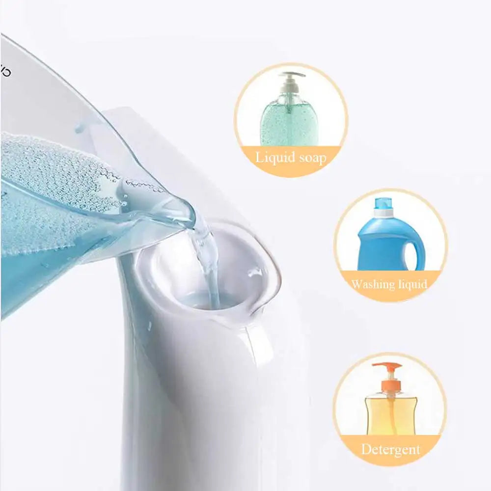 Hand Sanitizer Container Liquid Soap Dispenser Bathroom Supplies Kitchen Accessories Metal Color Smart Sensor Small And Faming