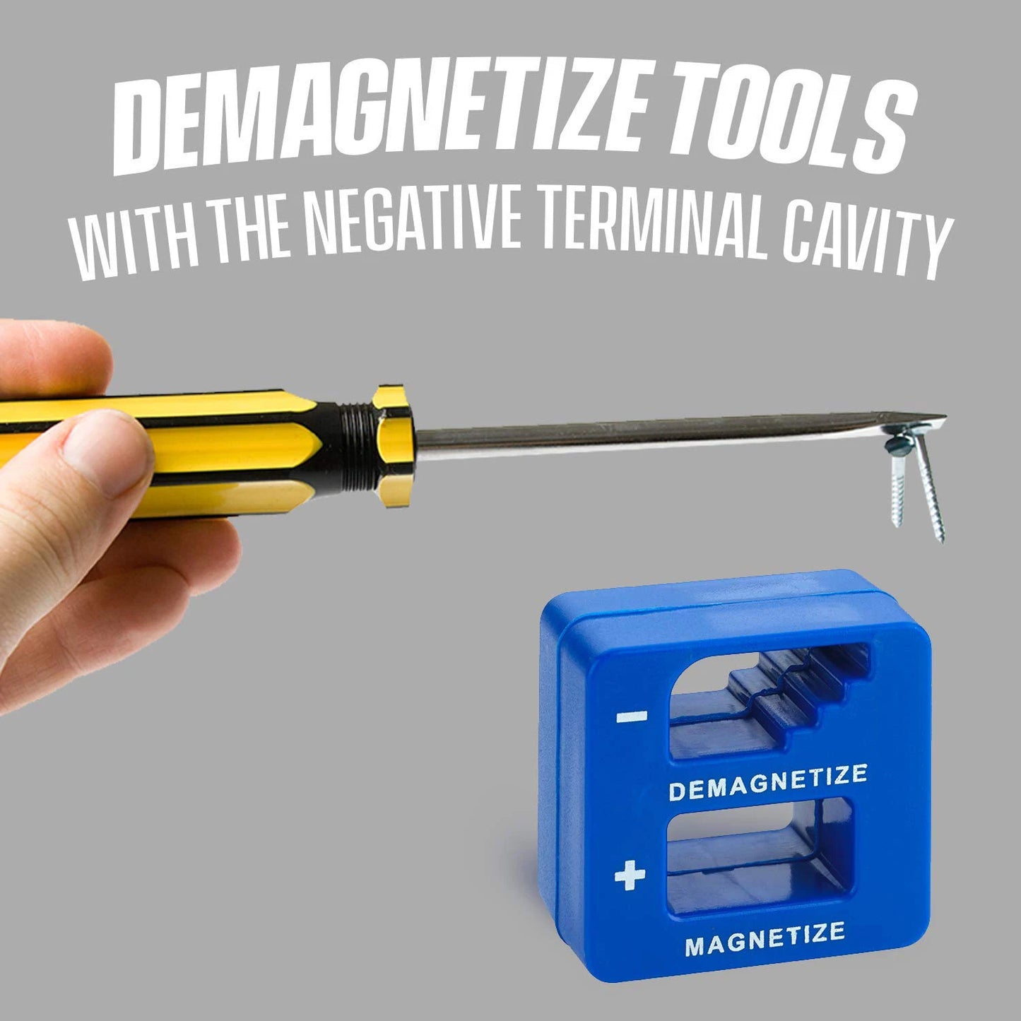 High Quality Screwdriver Magnetizer Demagnetizer 1 PC Magnetizing Tool Powerful Screwdriver Pick Up Tool