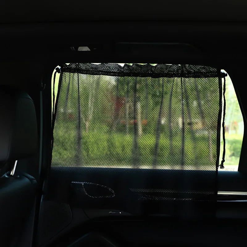 Summer Car Sunshade Curtains , Blocks UV Rays, Keeps Interior Cool, and Protects from Fading - Durable and Easy to Install