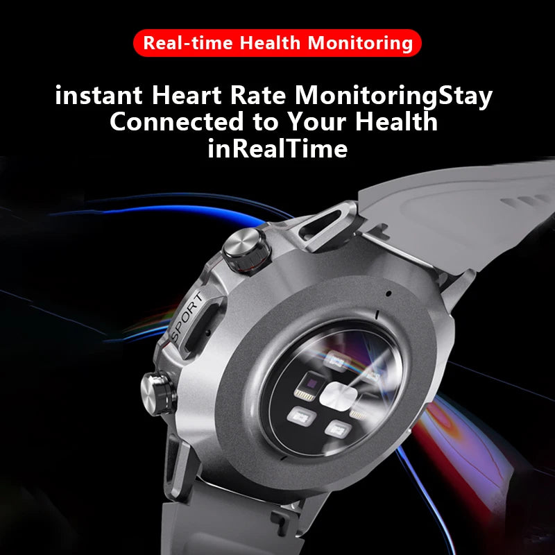 Zordai OD2 Men Smart Watch Wearable Smartwatch For iPhone Samsung Xiaomi IP68 Waterproof Bluetooth Call Compass NFC GPS Sports