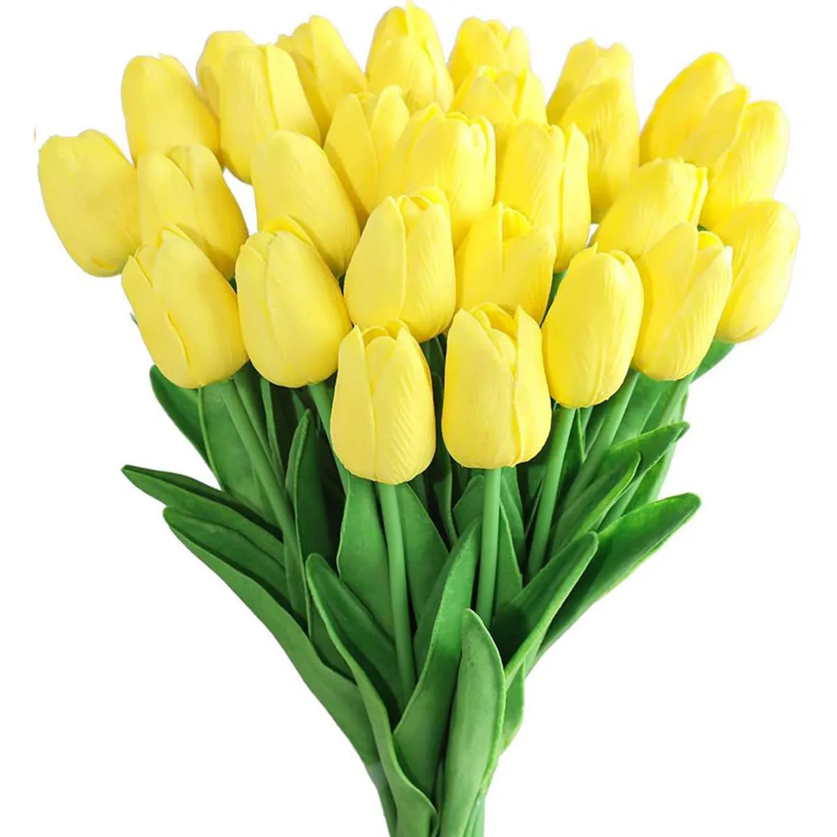10Pcs Artificial Flower Realistic Touch Tulip for Scrapbooking Vase Home Decor Wedding Garden Arch Garland Mother's Day Bouquet