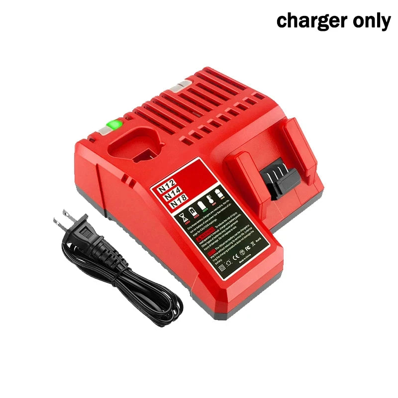 6000mAH/9000mAH For Milwaukee M18 18V Replacement For Milwaukee M18B5 XC Li-ion battery 48-11-1815 48-11-1850 2604-22 2604-20