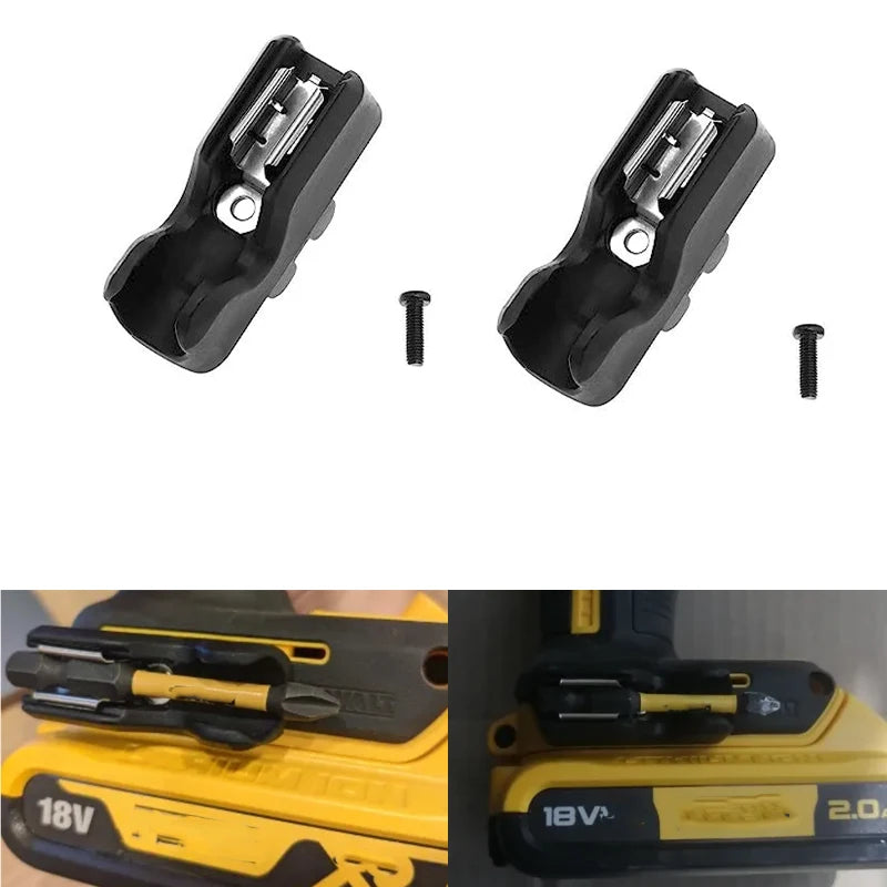 For Makita/Dewalt/Milwaukee Bit Holder hook Dual Bit HolderFor Power Tool Accessories Bit Holder