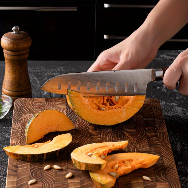 1pc, Chopping Board, Kitchen Solid Wood Board, Thickened Chopping Board, Stand-up Cutting Board, Cutting Fruit Steak Board