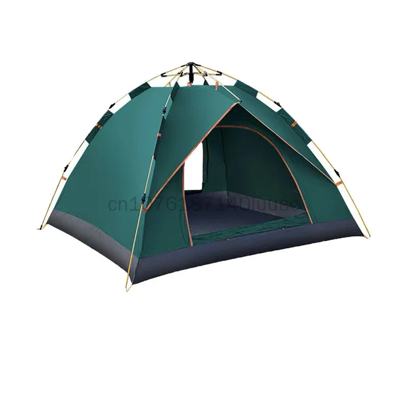 Fully Automatic Quick Opening Tent, Outdoor Thickened Sunscreen and Rainproof Beach Tent, Outdoor Camping