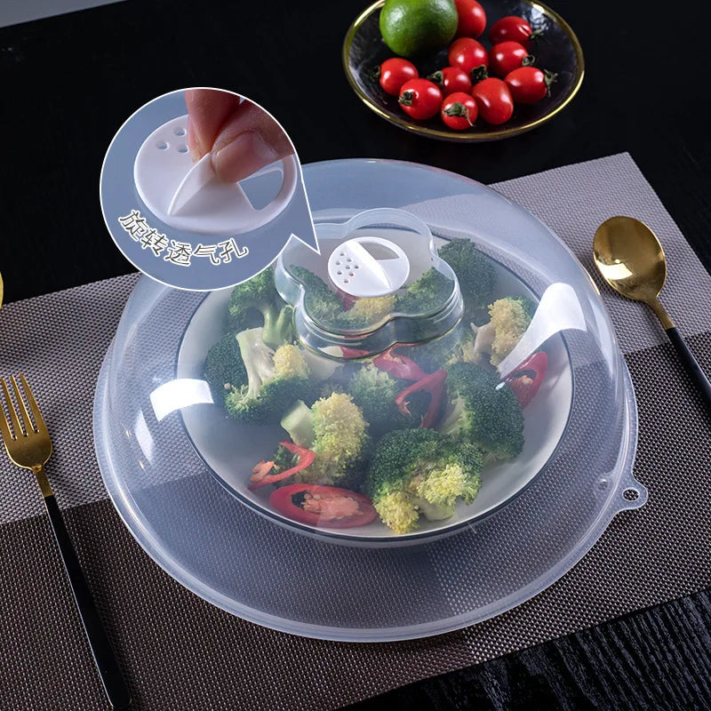 Microwave heating insulation dish cover high quality pp plastic non-toxic high temperature resistant kitchen accessories