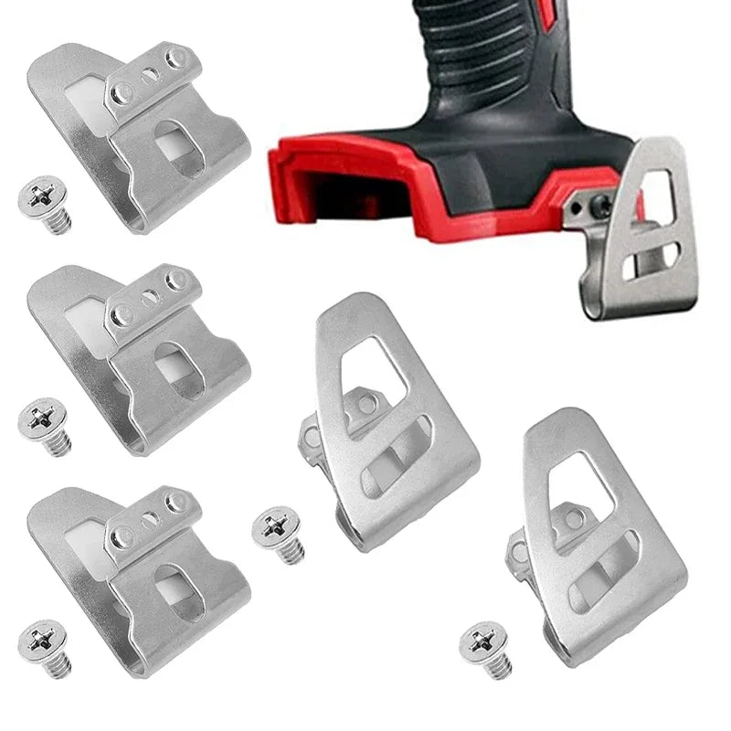1/2/3PCS for Milwaukee Tool Belt Clip Hook with Screw for Milwaukee 18V Impact Wrench Driver Hammer Drill Power Tool Accessories