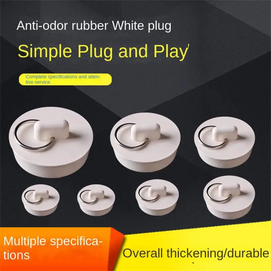 Rubber Bathroom Bathtub Water Plug Laundry Pool Sink Sewer Strainer Bathtub Drainage Stopper Leak-proof Kitchen Tool Accessories