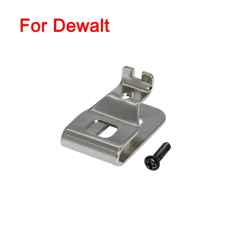 Belt Clip Hook With Screw For Makita/Milwaukee/Bosch/Dewalt/Worx/Ryobi/Ridgid 18V 20V Electric Drill Power Tools Accessories