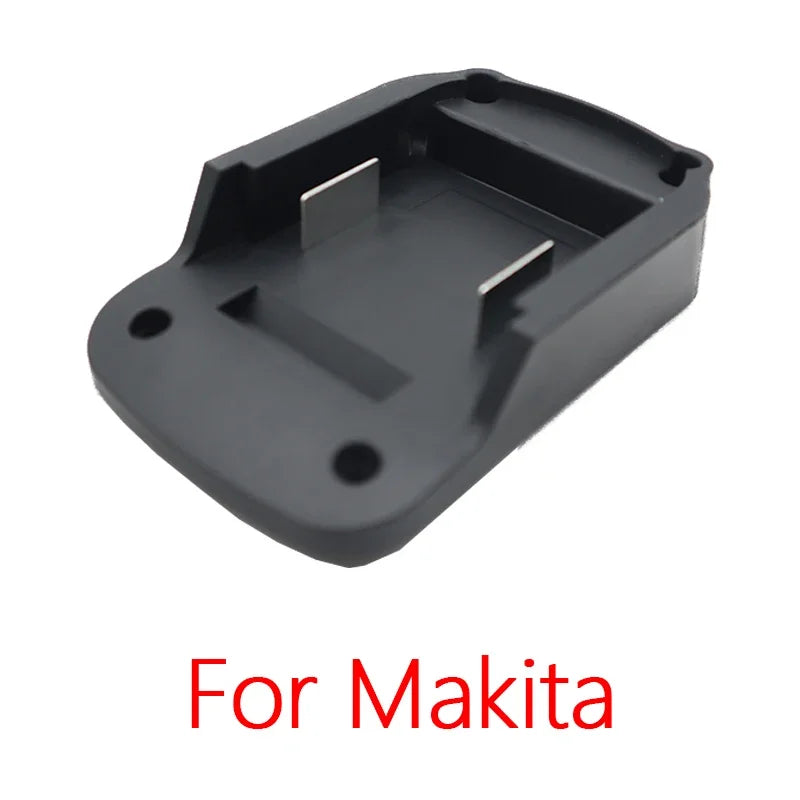 DIY Adapter Converter Base Charging Head Shell for Makita for DeWalt for Bosch for Milwaukee 18V Lithium Battery DIY Connector