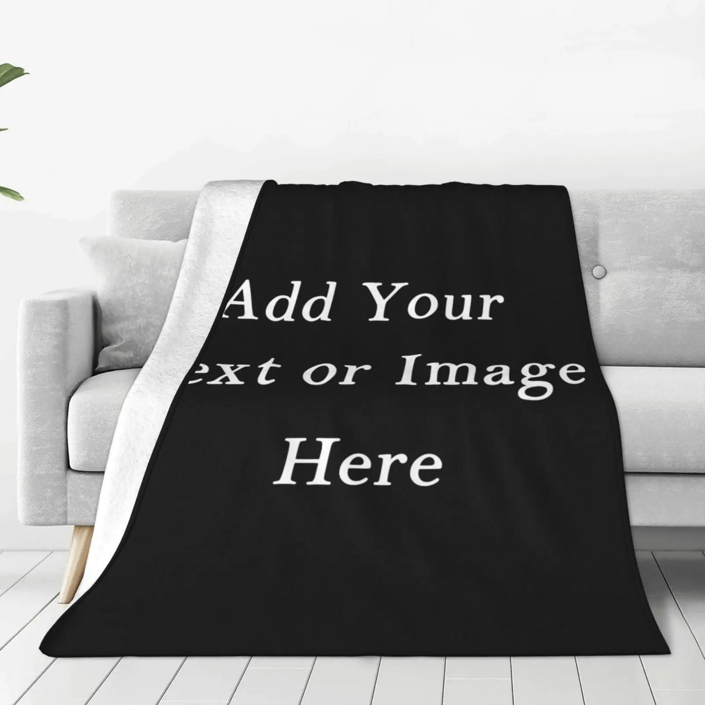 Custom Ppattern Super Soft Throw Blanket Accessory Premium Fleece Flannel Lightweight Bed Blanket Cozy Fluffy