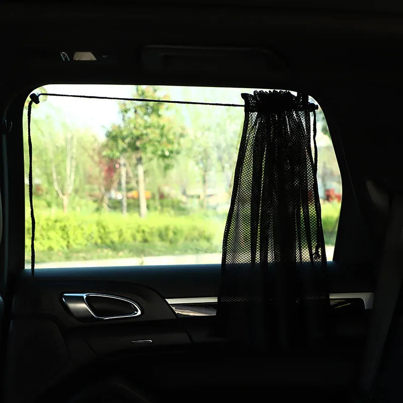 Summer Car Sunshade Curtains , Blocks UV Rays, Keeps Interior Cool, and Protects from Fading - Durable and Easy to Install