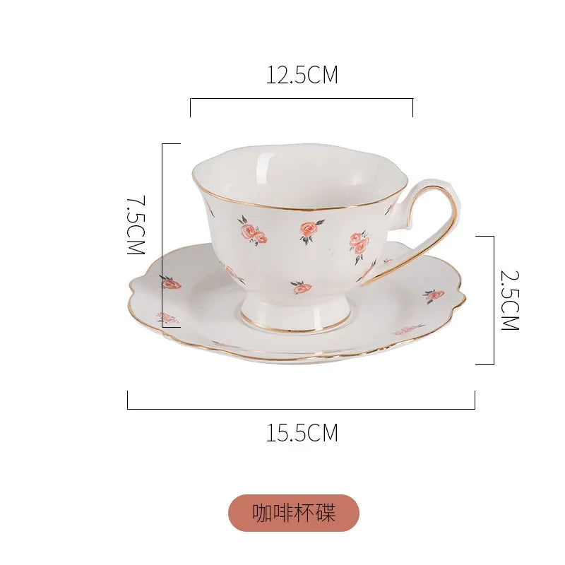 Creativity Plates and Bowls Set Kawaii Scoop Plate Elegant Phnom Penh Ceramic Bowl Set Household Salad Bowl Spoon Steak Plate