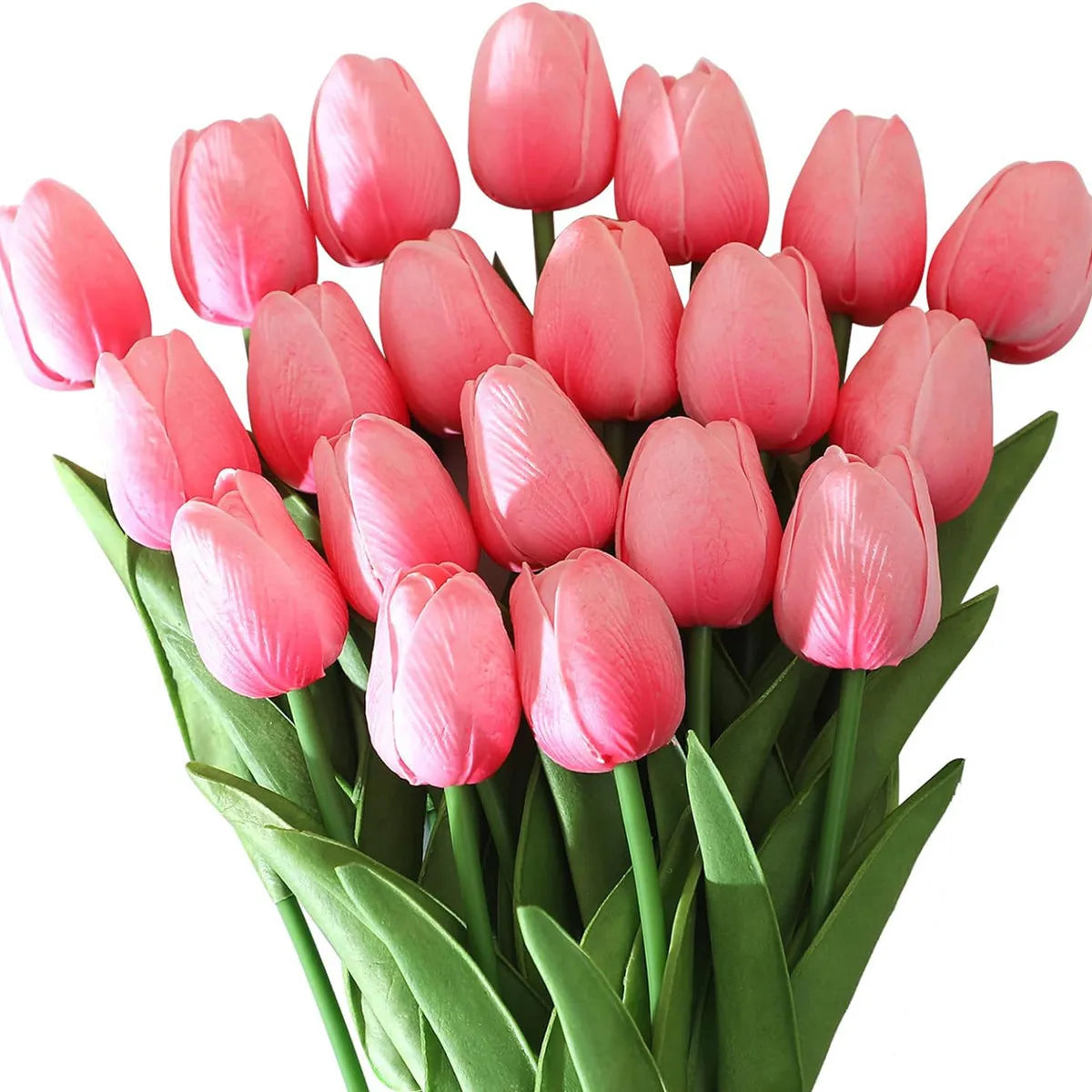 10Pcs Artificial Flower Realistic Touch Tulip for Scrapbooking Vase Home Decor Wedding Garden Arch Garland Mother's Day Bouquet