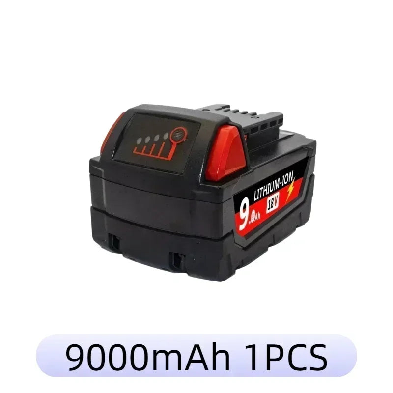 6000mAH/12000mAH For Milwaukee M18 18V Replacement For Milwaukee M18B5 XC Li-ion battery 48-11-1815 2604-20 48-11-1850 charger