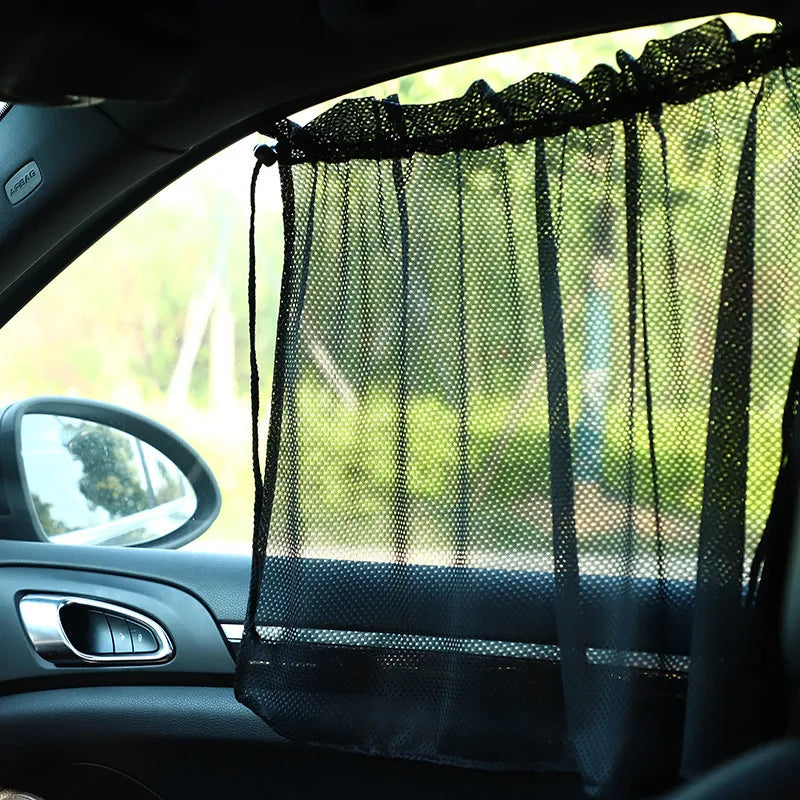 Summer Car Sunshade Curtains , Blocks UV Rays, Keeps Interior Cool, and Protects from Fading - Durable and Easy to Install