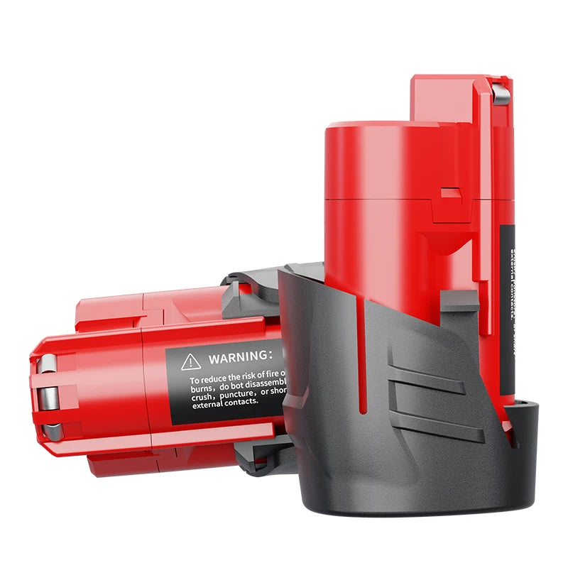 For Milwaukee M12 Battery 6.0Ah/3.0Ah 12V Rechargeable Battery For Milwaukee M12 Tool 48-11-2402 48-11-2411 48-11-2401MIL-12A-LI