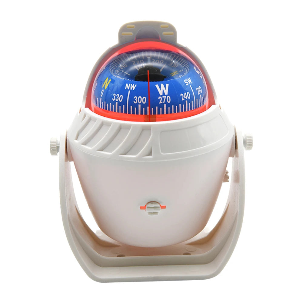New Marine Car Outdoor Compass LED Pointer Number Hemisphere Compass Navioation Compass Car Accessories LED Light Power Cord 12V