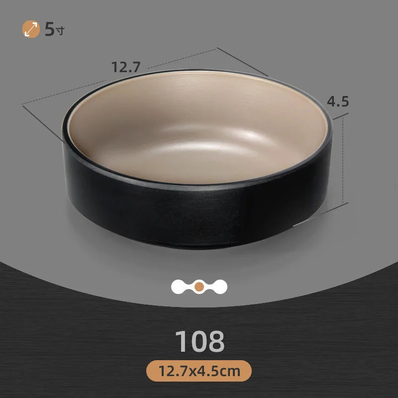 1pcs Dinnerware Set Flatware Set Korean Kitchen Supplies Eco Friendly Products Tableware Melamine Dinner Ware PlatesandBowlsSet