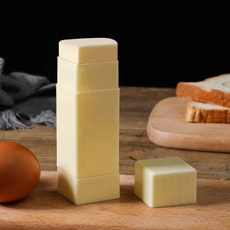 2PCS Rotary Butter Spreader Upright Cheese Dispenser Holders Sticks Plastic Kitchen Baking Tools
