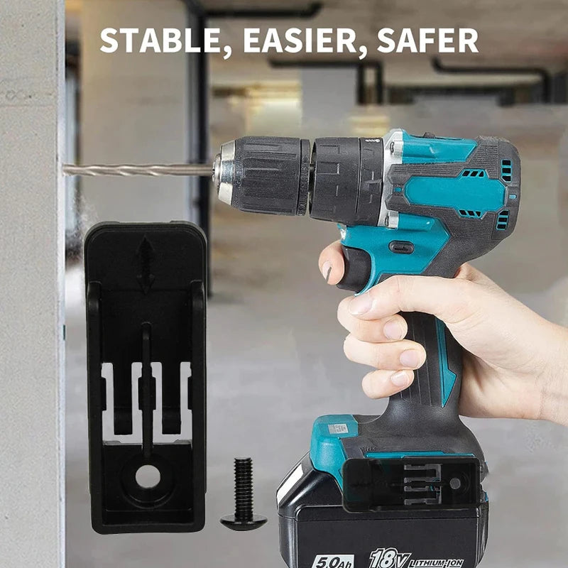 For Makita/Dewalt/Milwaukee Bit Holder hook Dual Bit HolderFor Power Tool Accessories Bit Holder