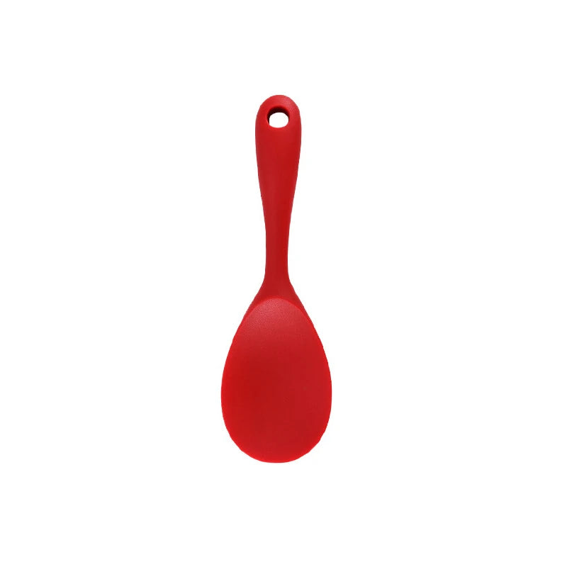 Household Silicone Spatula Frying Shovel Soup Spoon Cooking Non Stick Pan Silicone Spatula Kitchen Utensils Spatula