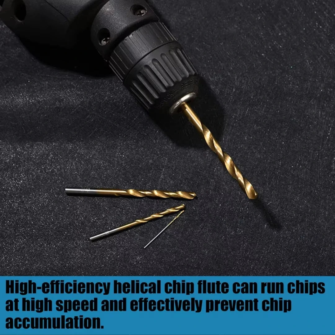 Metric Drill Bit Set 13PCS (3/16"-1/2") Glass Metal Tile Concrete Professional Tungsten Carbide Drill Tip Working Power Tool