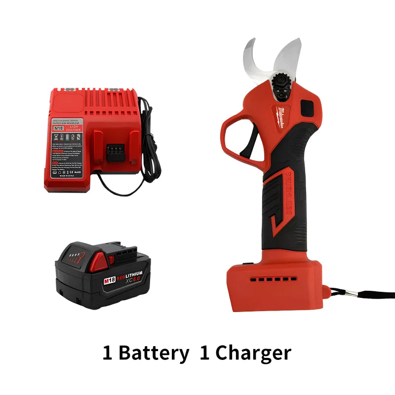 Milwaukee M18 Battery Brushless Electric Scissors Cordless Pruning Shear Tree Branch Garden Scissors Cutter Trimmer Power Tools