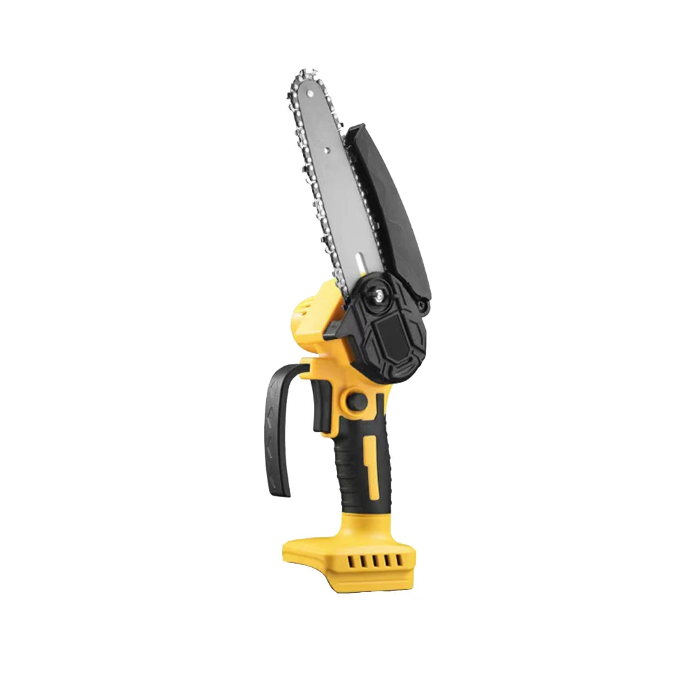 Mini Chainsaw 4/6-Inch Cordless Woodworking Handheld Garden Electric Saw Cutting Power Tool Fit Dewalt/Milwaukee 18V Battery
